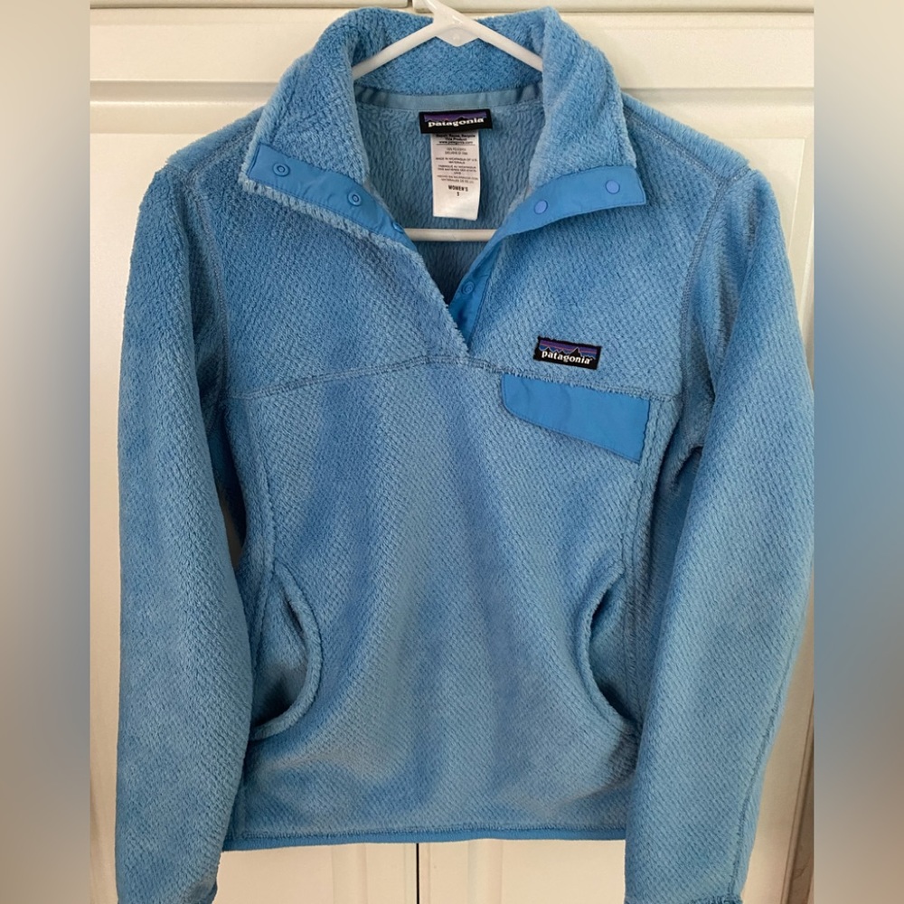 Patagonia Re-Tool Snap T Pullover Size Small in Pigeon Blue
